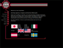 Tablet Screenshot of ivansfastbikes.com